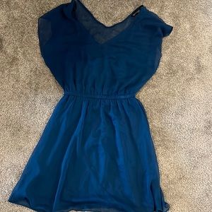 Express Blue Dress